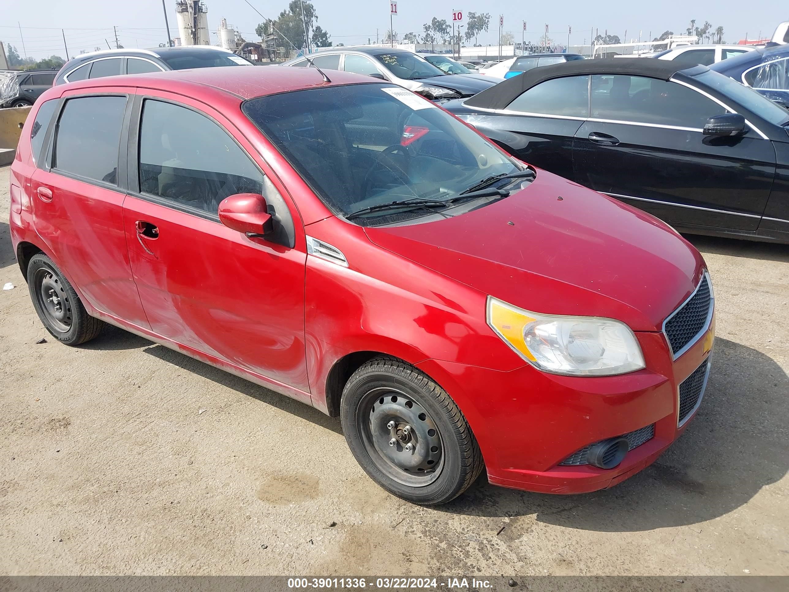 chevrolet aveo 2011 kl1td6de9bb158670