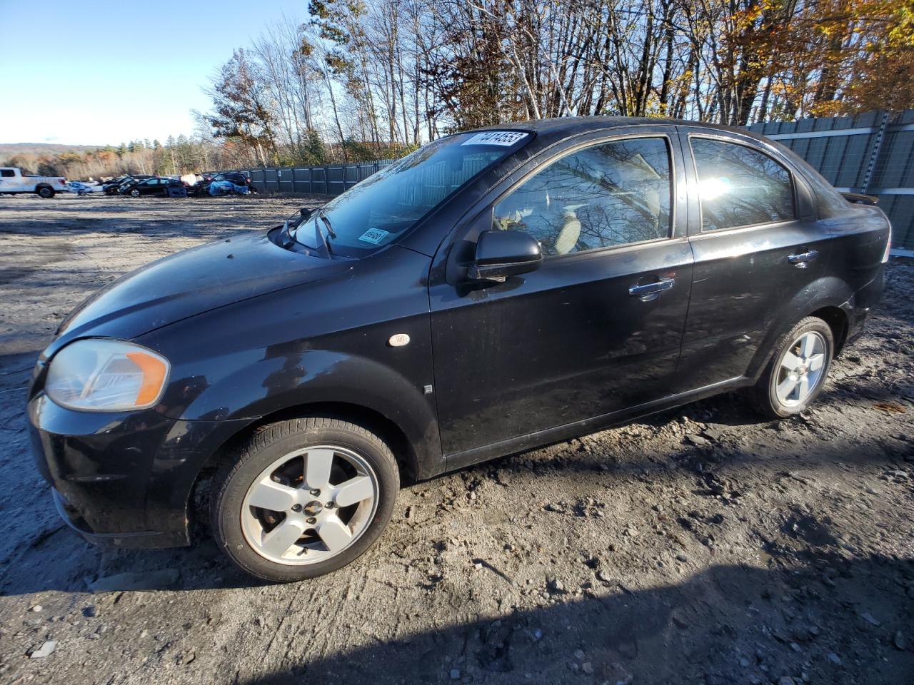 chevrolet aveo 2008 kl1tg56618b167007