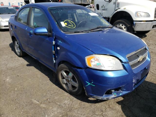 chevrolet aveo lt 2007 kl1tg56637b137389