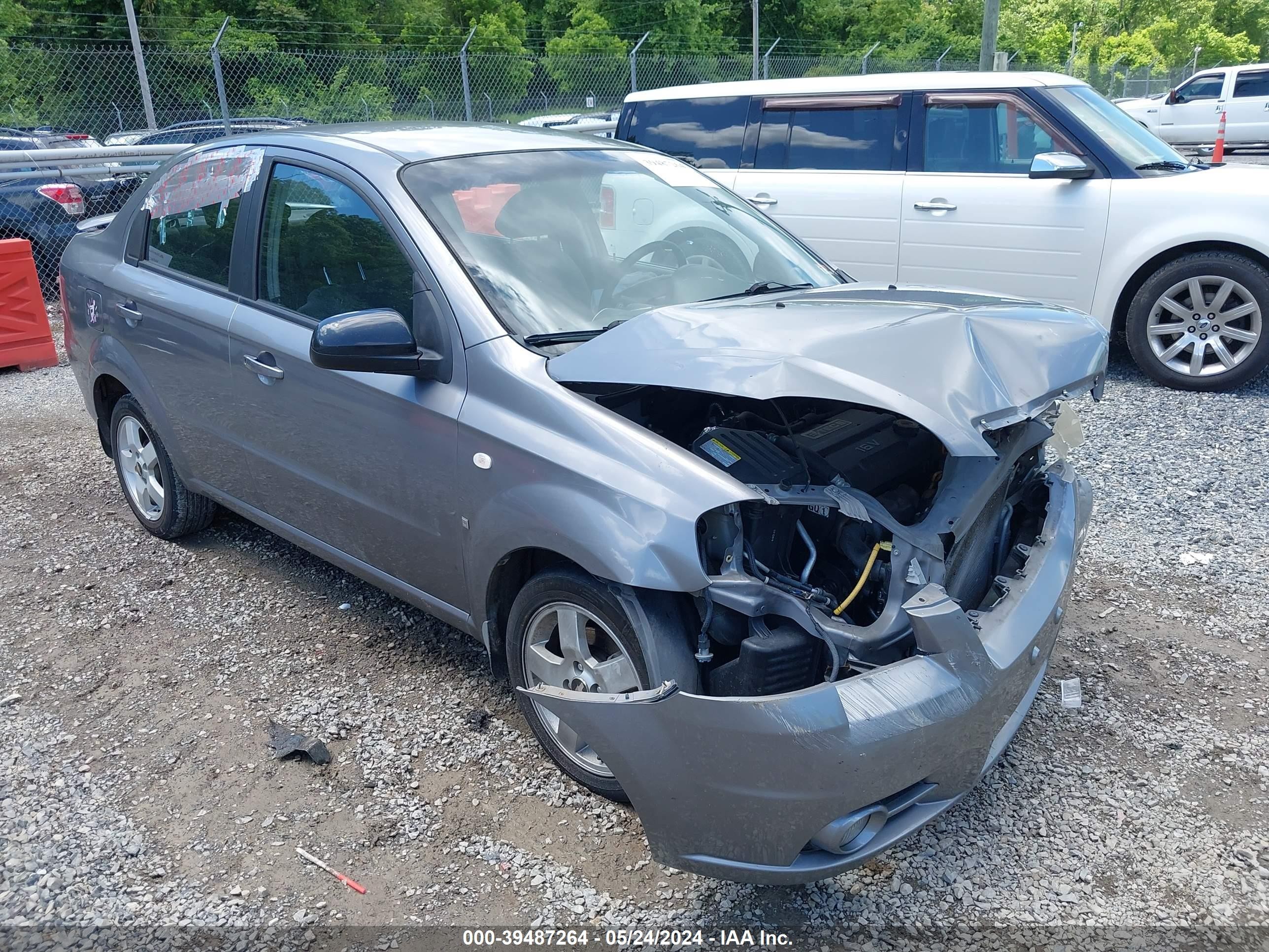 chevrolet aveo 2007 kl1tg56657b164979