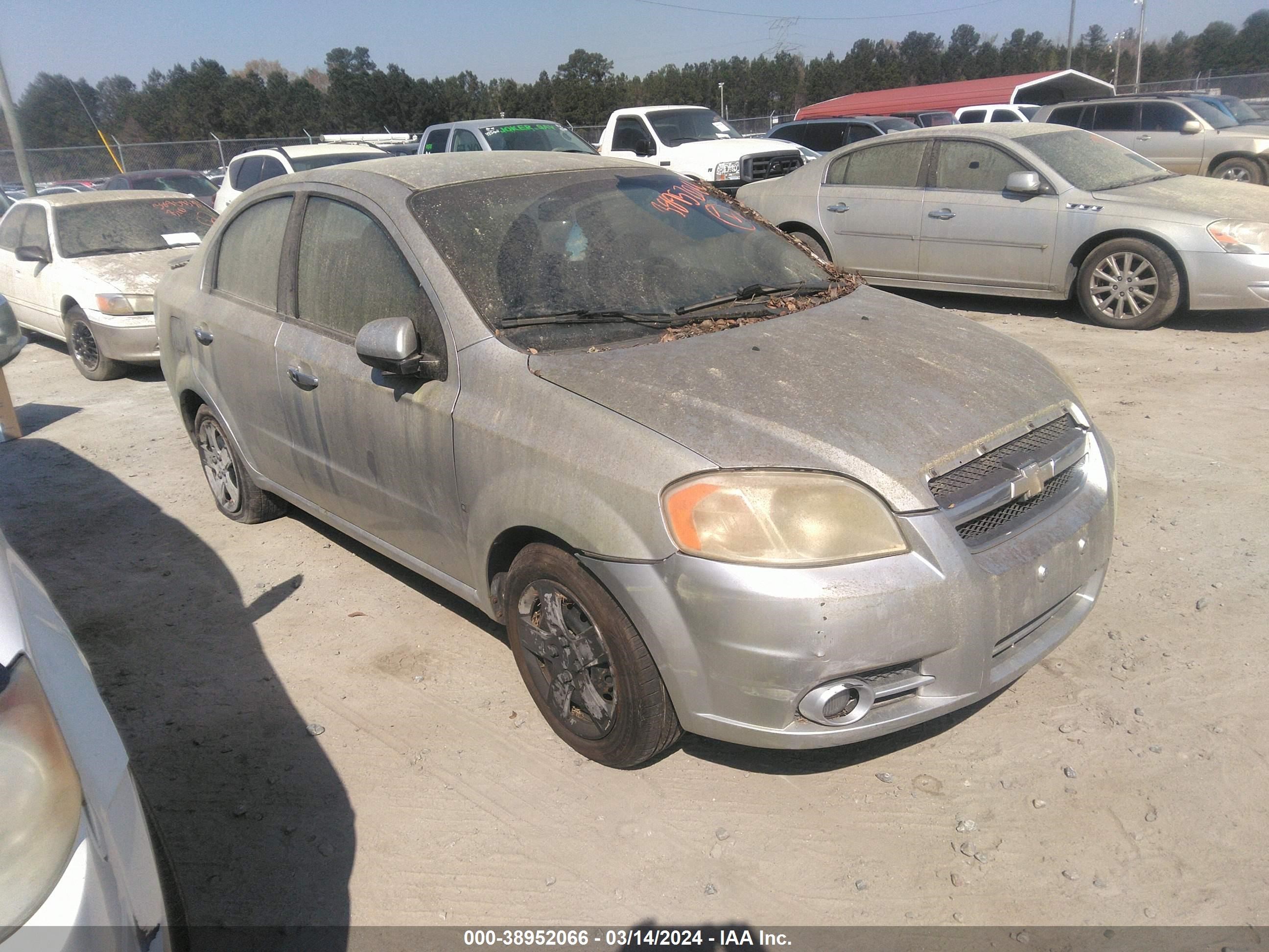 chevrolet aveo 2009 kl1tg56e59b613040