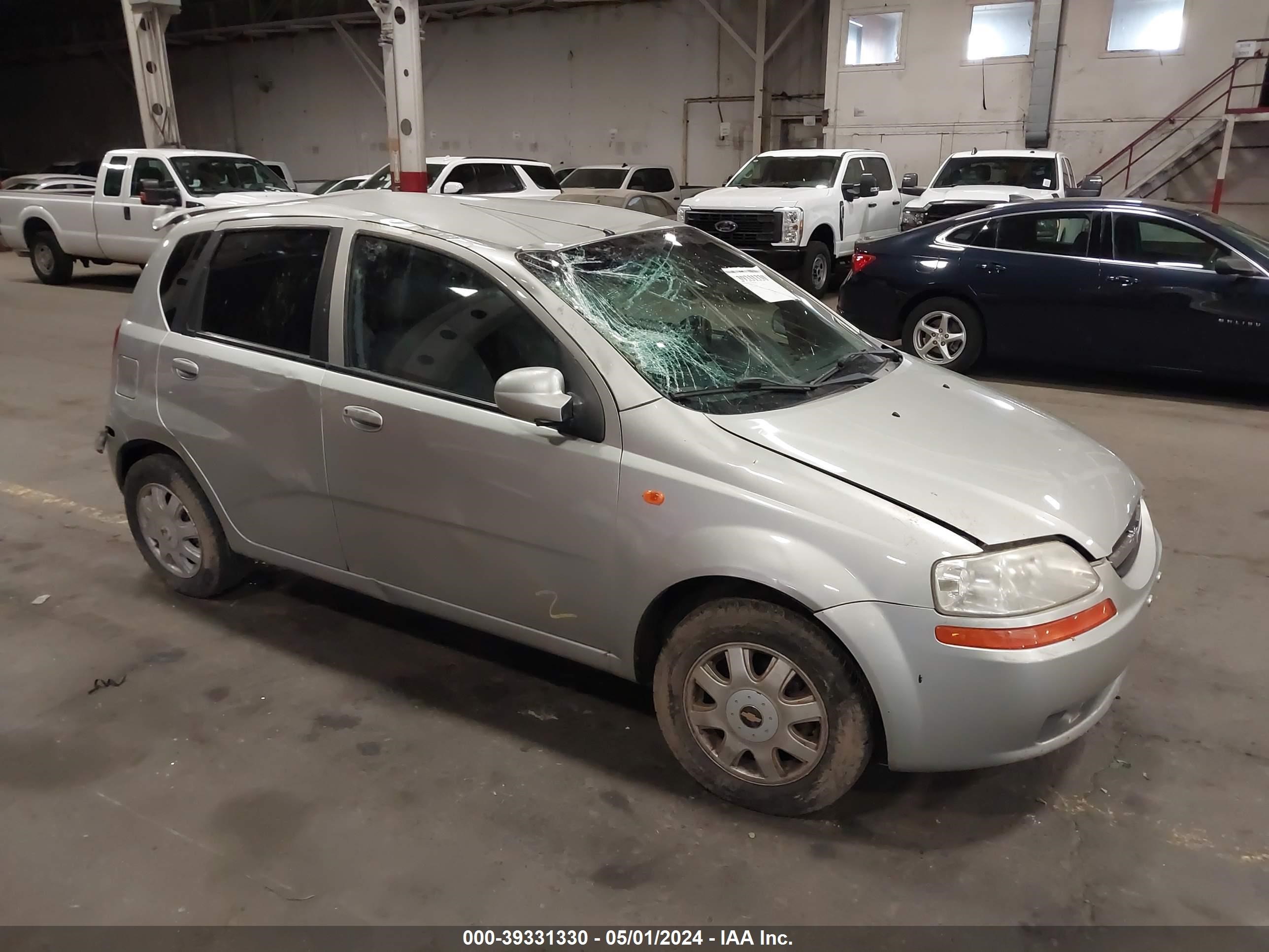 chevrolet aveo 2005 kl1tg62665b300366