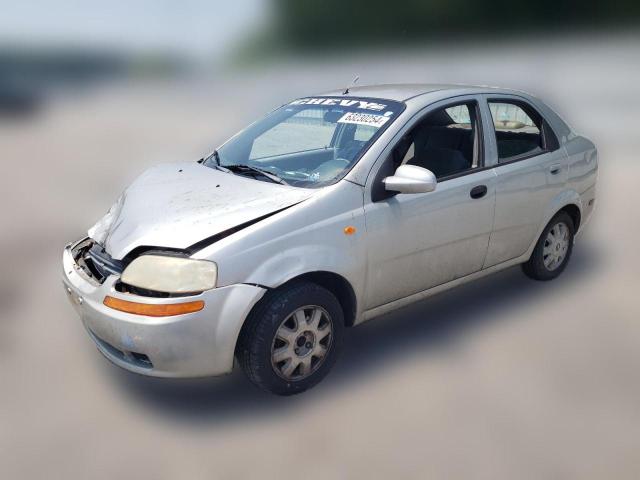 chevrolet aveo 2004 kl1tj52674b167952