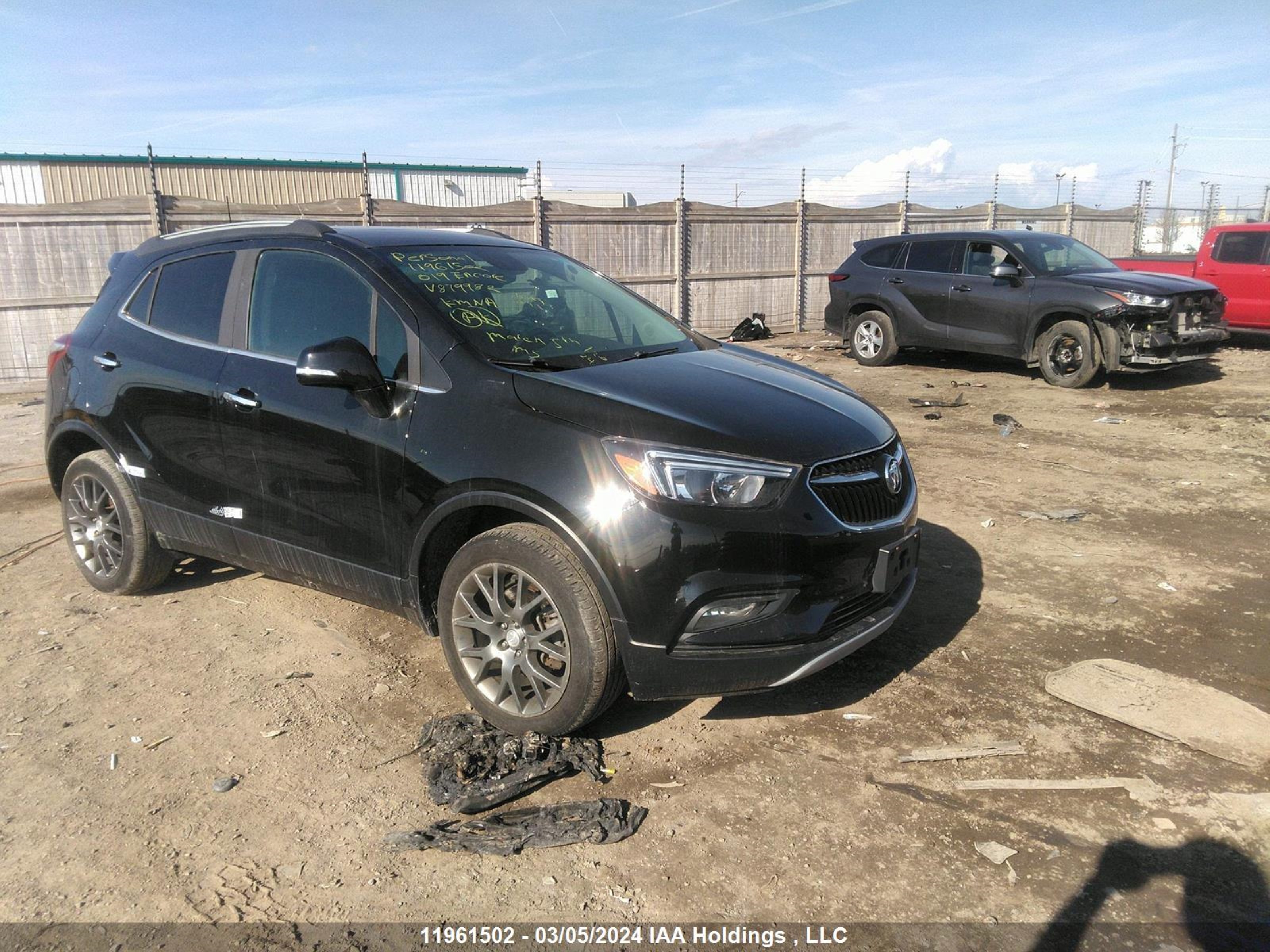 buick encore 2019 kl4cj2sbxkb879982