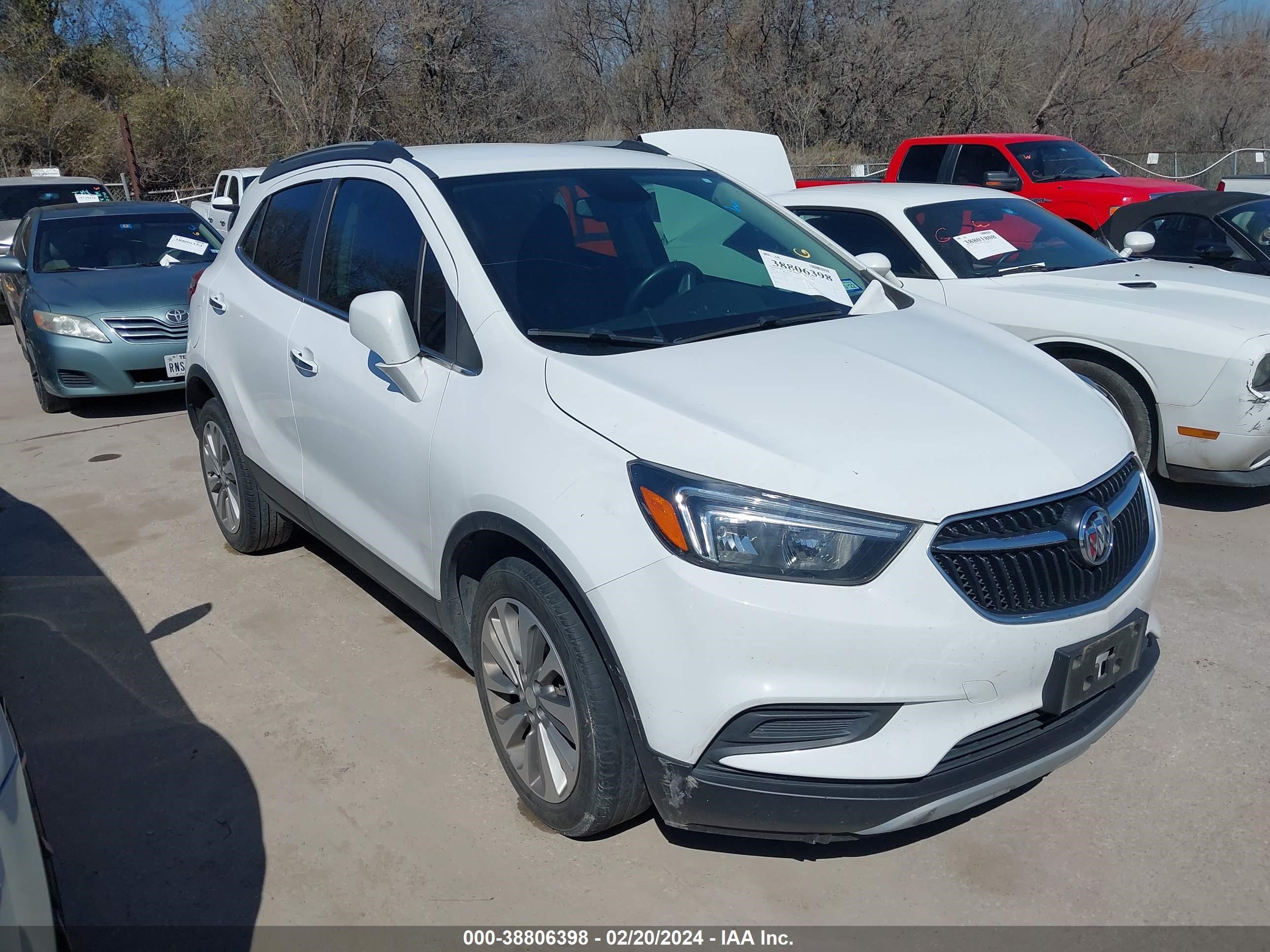 buick encore 2020 kl4cjasb7lb062707