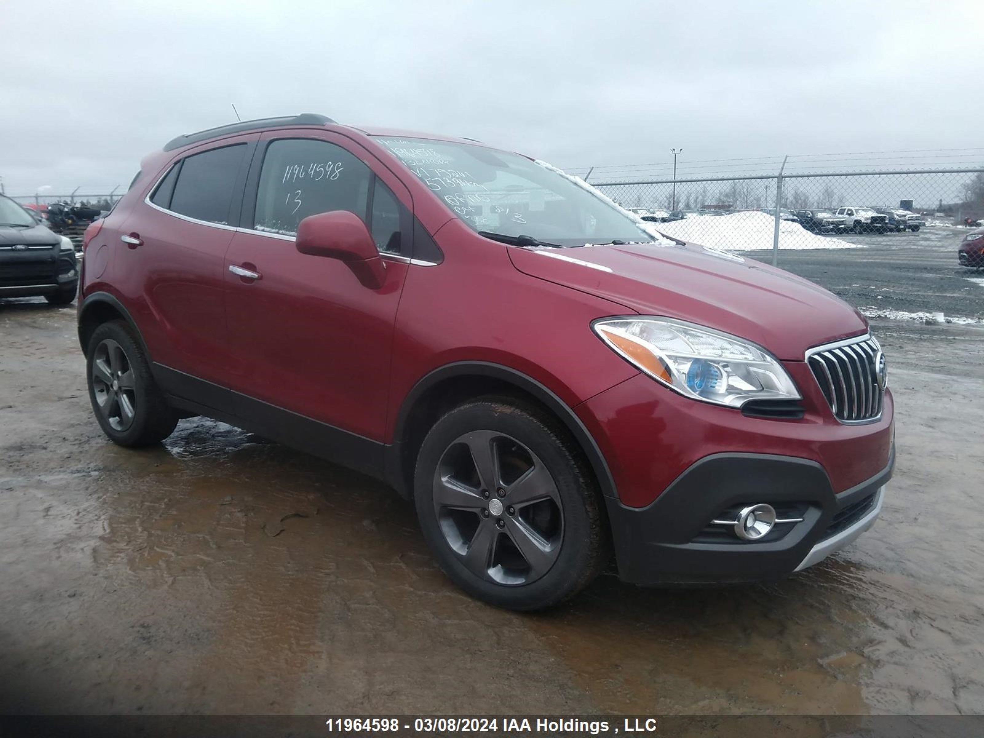 buick encore 2013 kl4cjasb8db175261