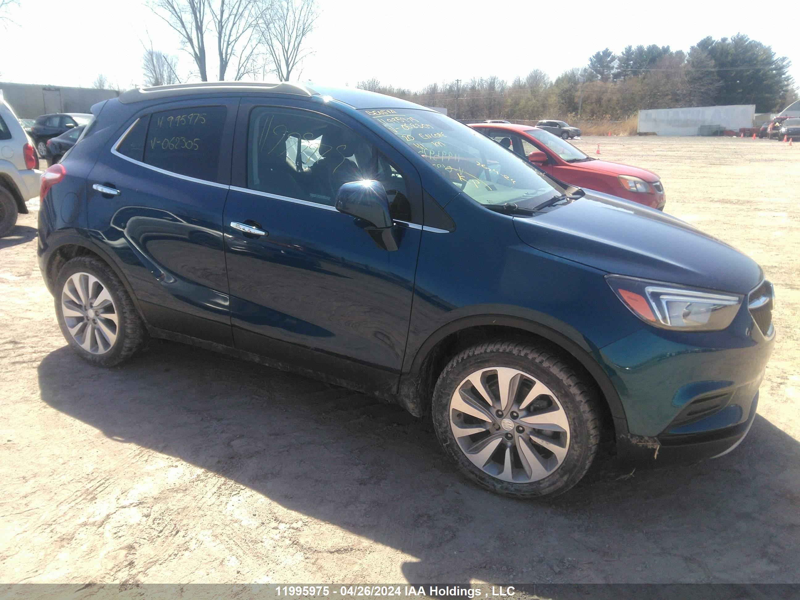 buick encore 2020 kl4cjasb9lb062305