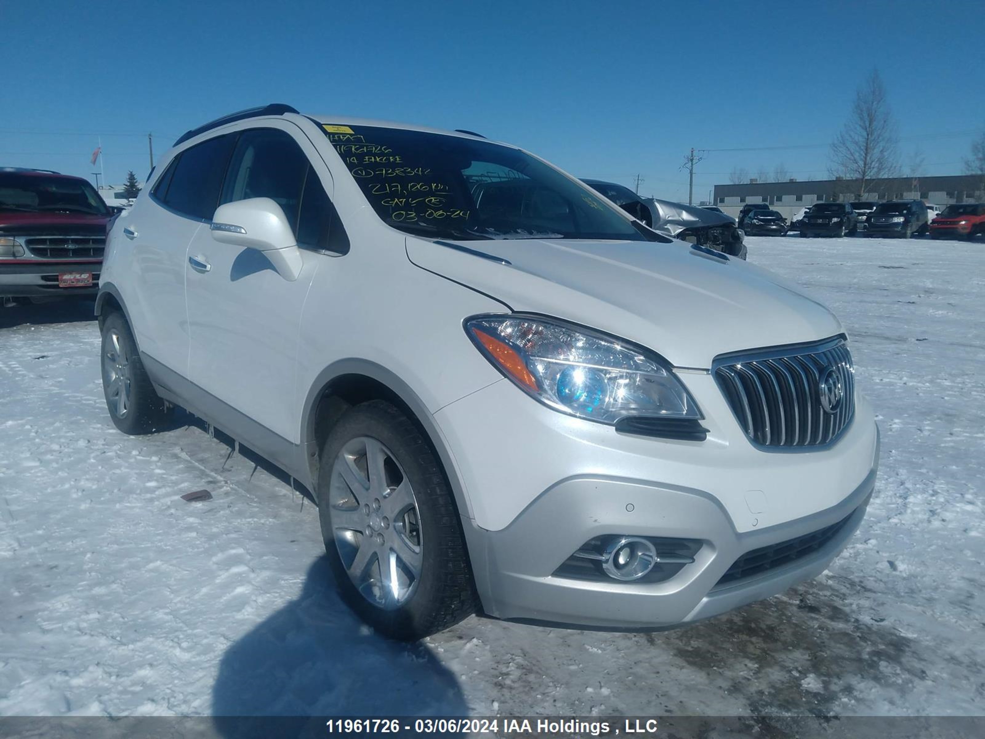 buick encore 2014 kl4cjhsb5eb738342