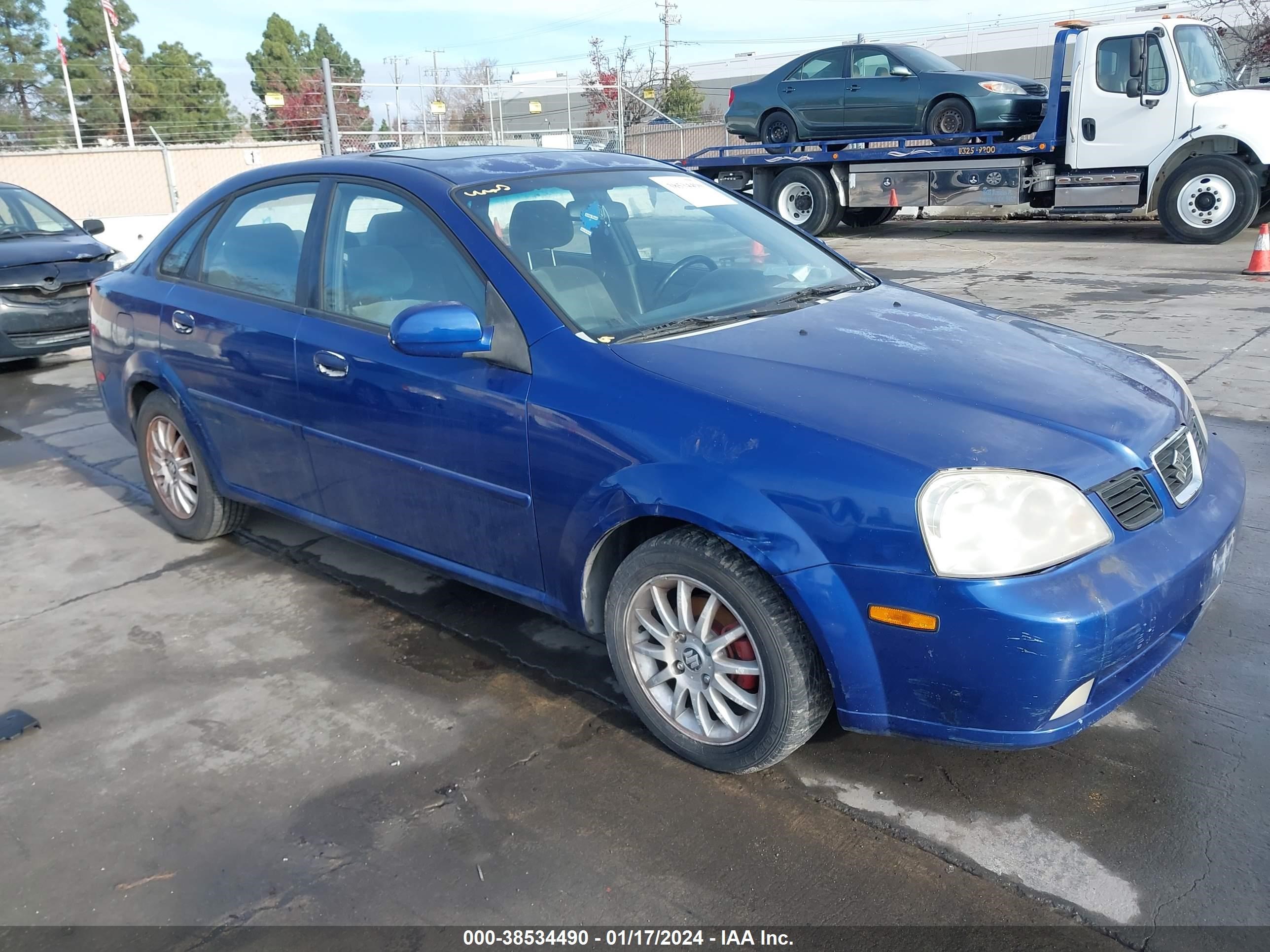 suzuki forenza 2005 kl5jj56z05k193045