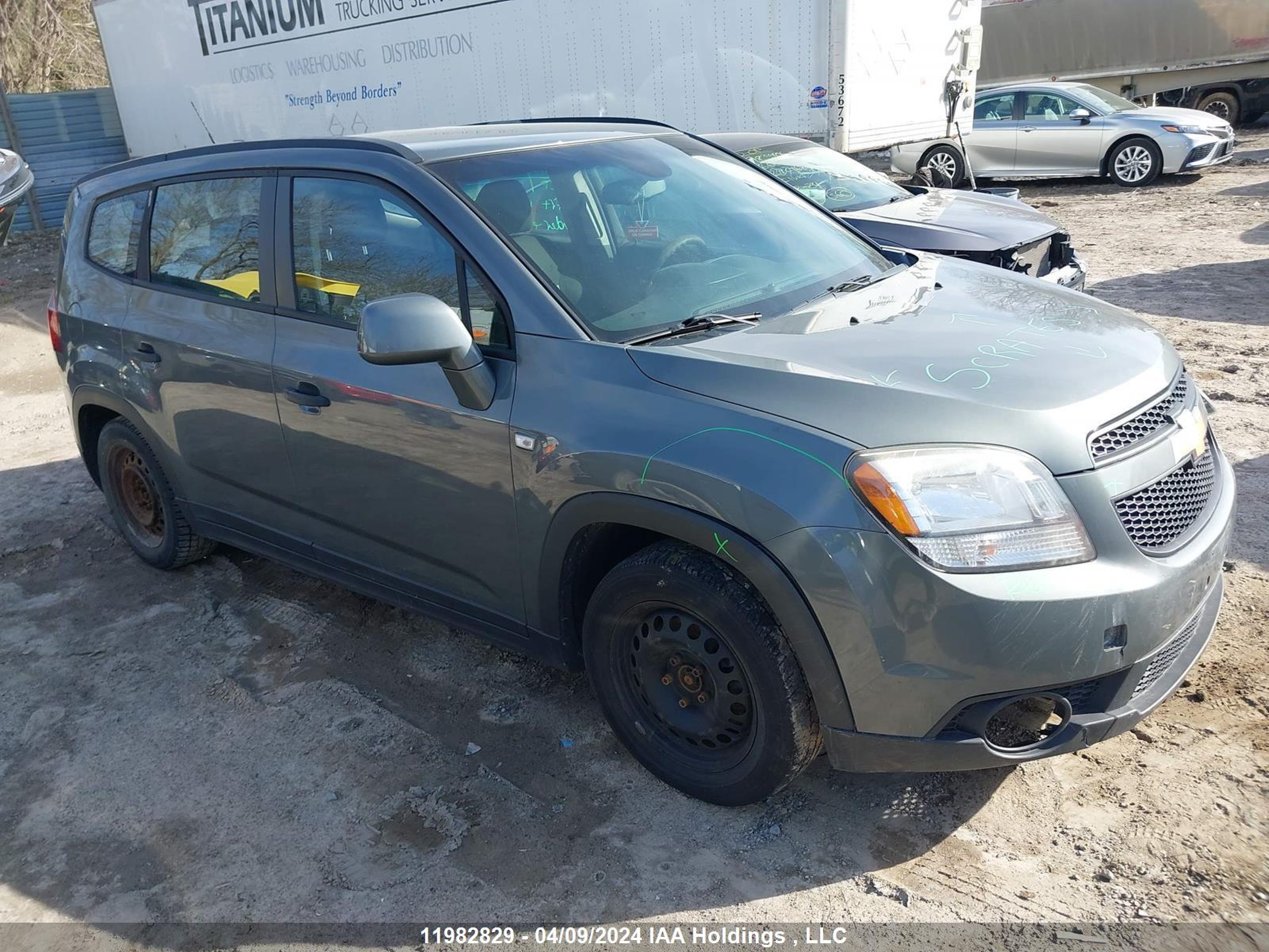 chevrolet orlando 2012 kl77p1em7ck652681