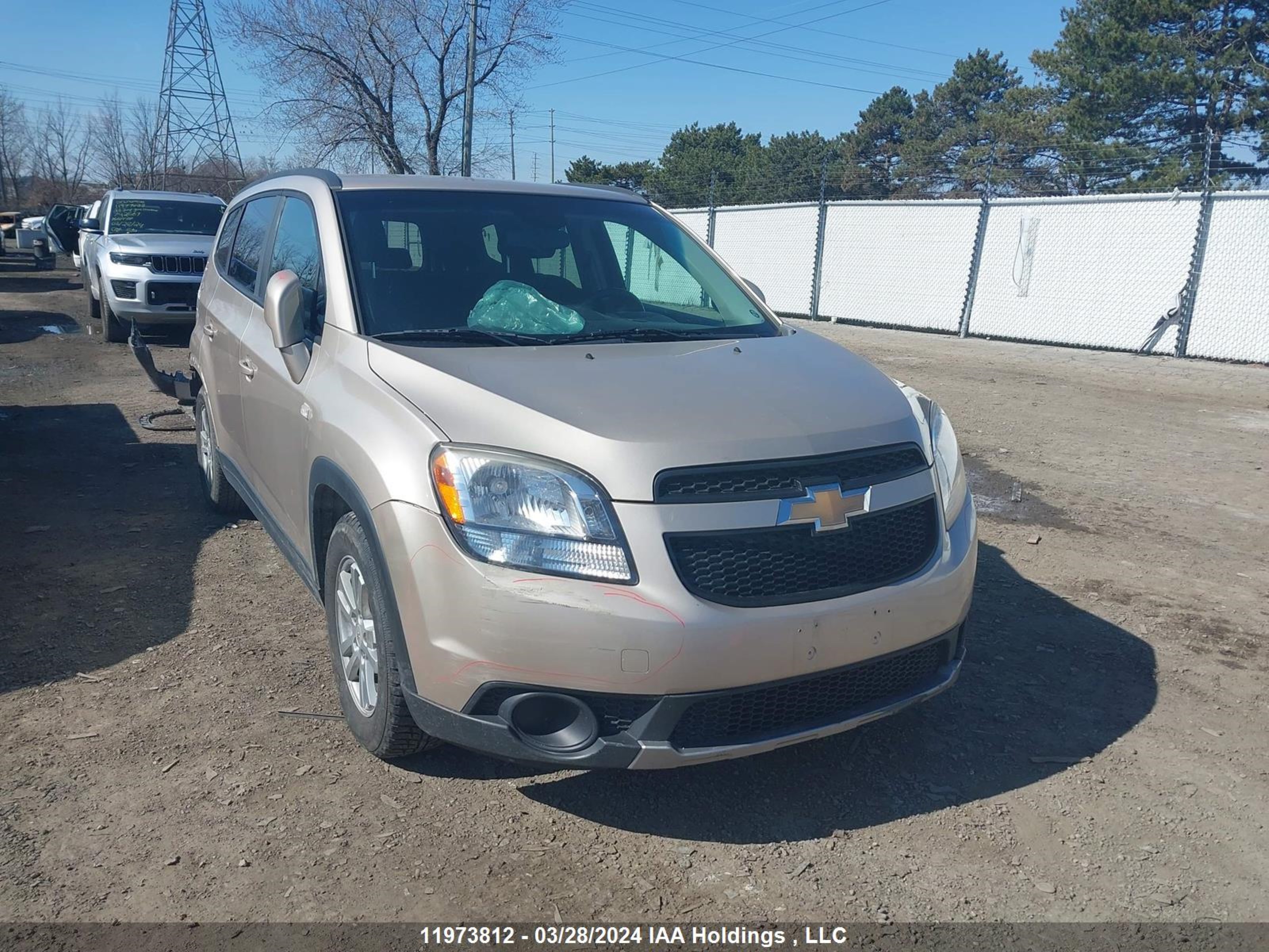 chevrolet orlando 2012 kl77p2em5ck614744