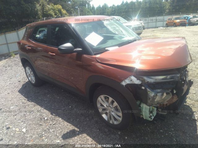 chevrolet trailblazer 2021 kl79mms21mb151115