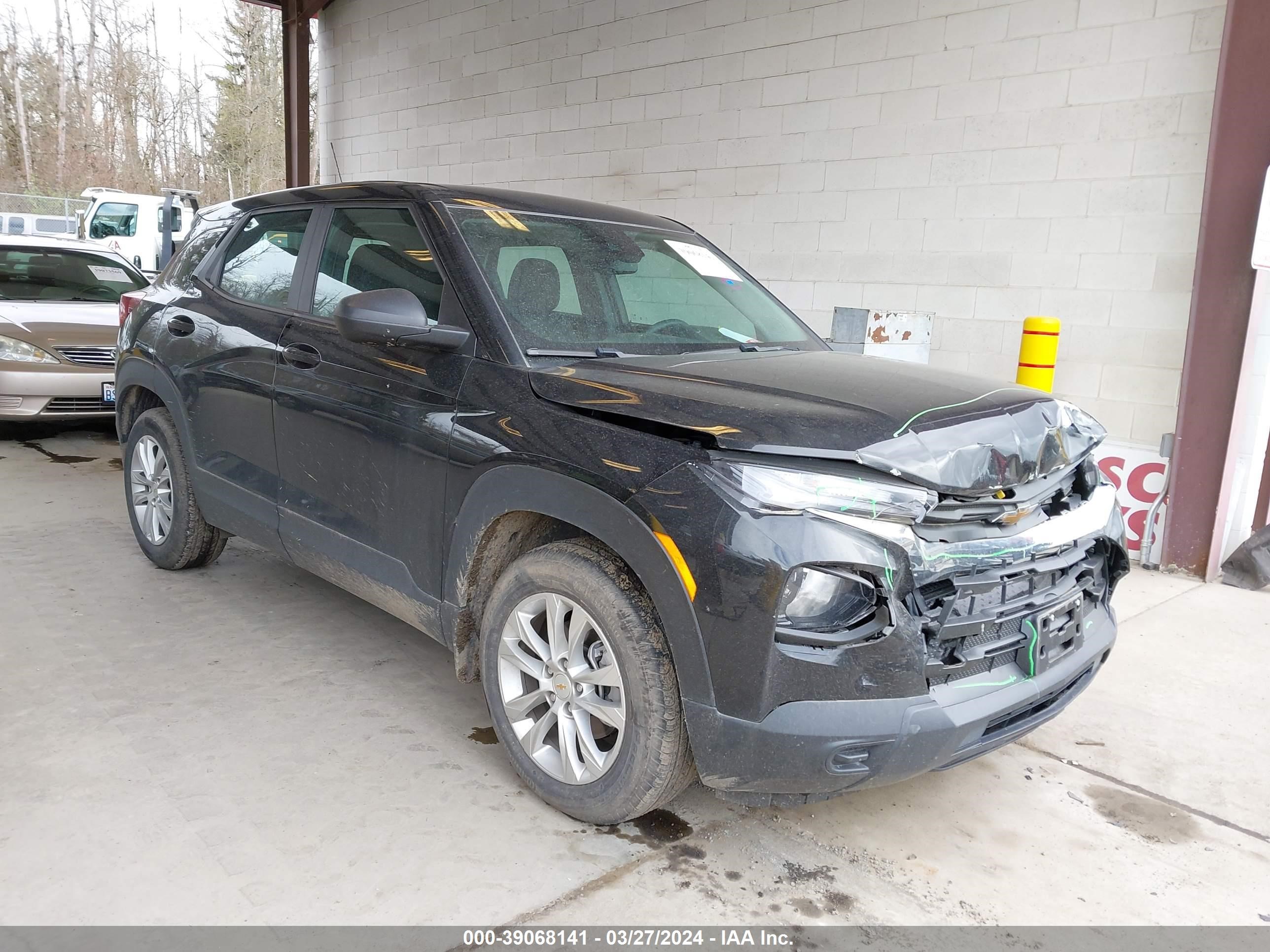 chevrolet trailblazer 2021 kl79mms23mb124398