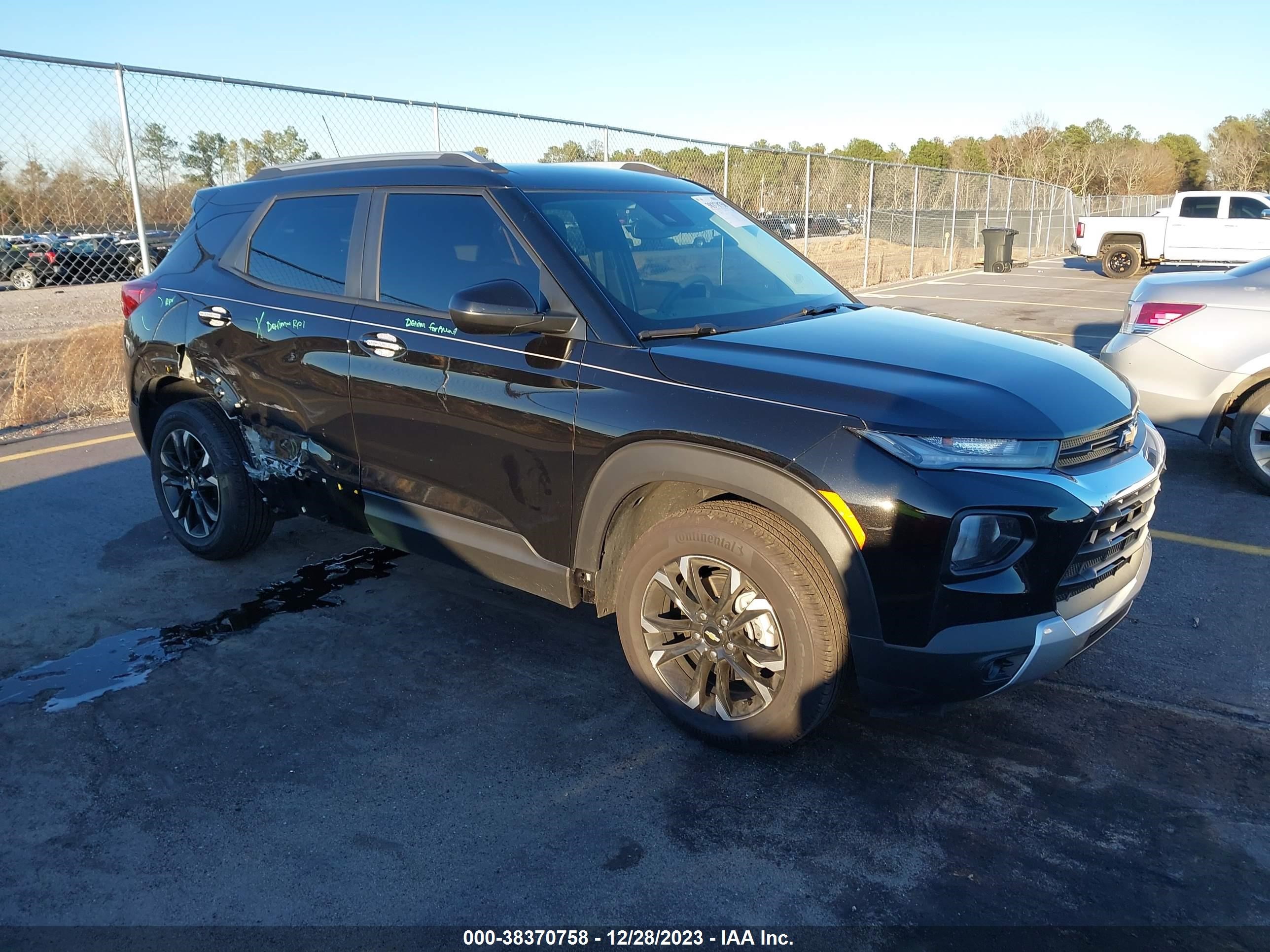 chevrolet trailblazer 2023 kl79mpsl8pb102153