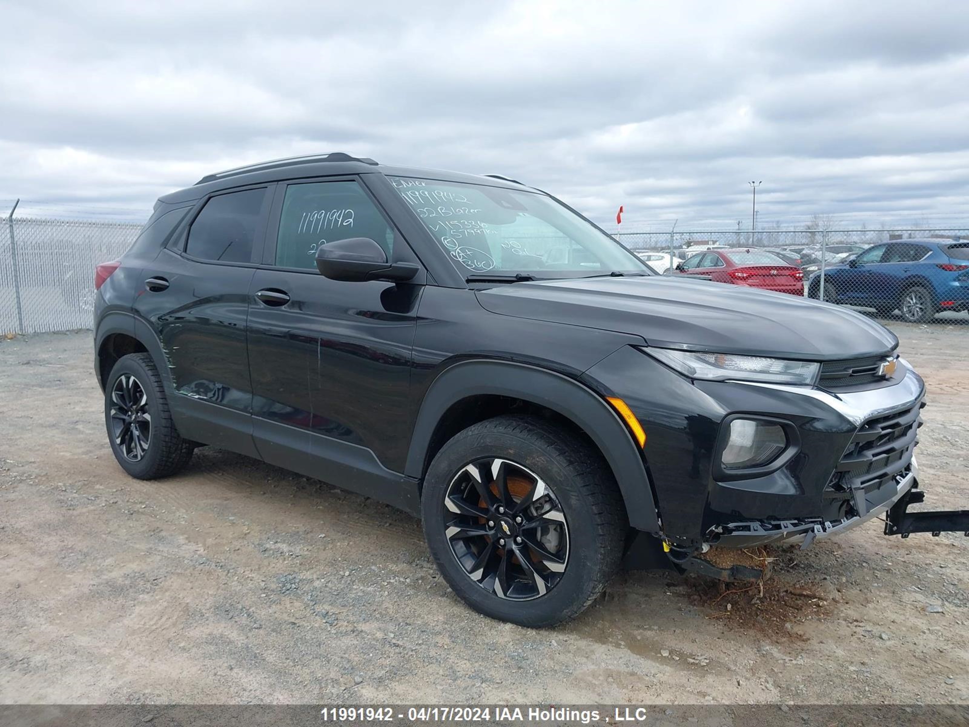 chevrolet trailblazer 2022 kl79mrsl3nb115336