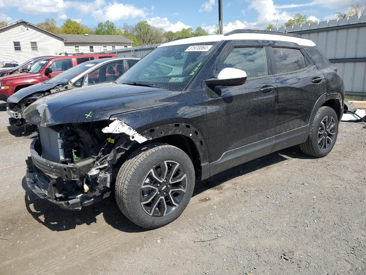 chevrolet trailblazer 2022 kl79mssl0nb054227