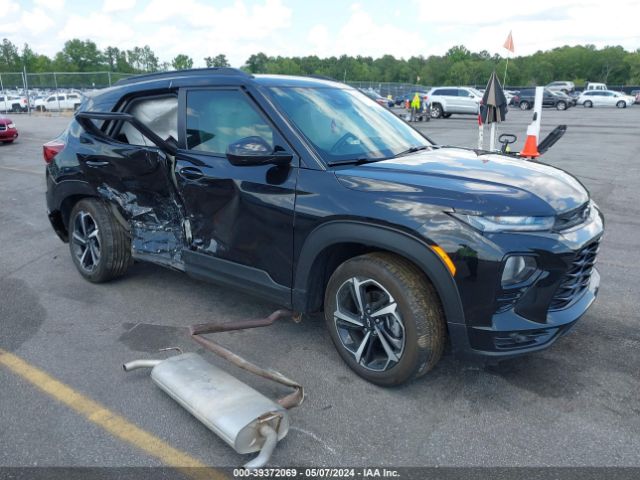 chevrolet trailblazer 2022 kl79mtsl9nb147964