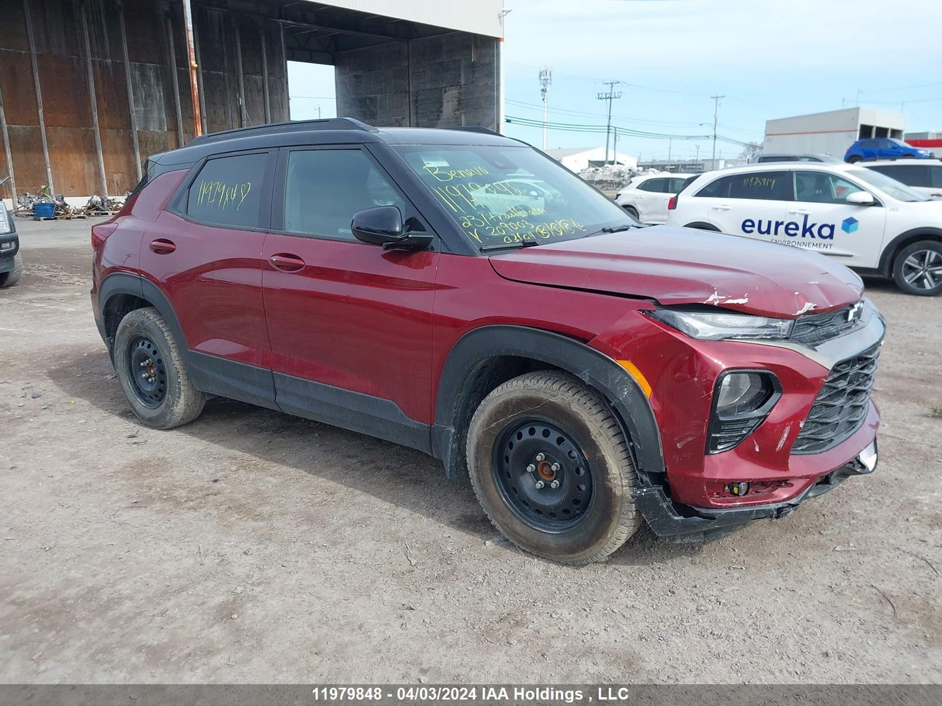 chevrolet trailblazer 2023 kl79musl0pb209003