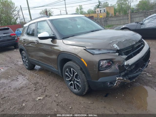 chevrolet trailblazer 2022 kl79mvsl1nb073838