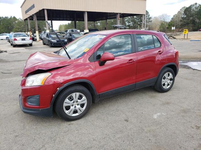 chevrolet trax ls 2015 kl7cjksb0fb152231