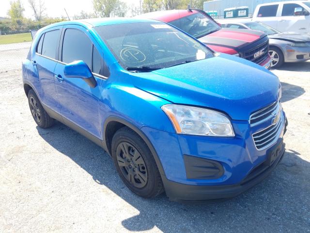 chevrolet trax ls 2015 kl7cjksb1fb222383