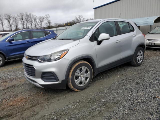 chevrolet trax ls 2017 kl7cjksb1hb127597