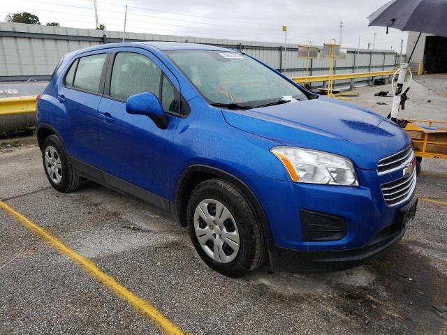 chevrolet trax ls 2016 kl7cjksb2gb704653