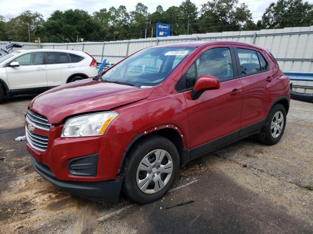 chevrolet trax ls 2015 kl7cjksb3fb159643