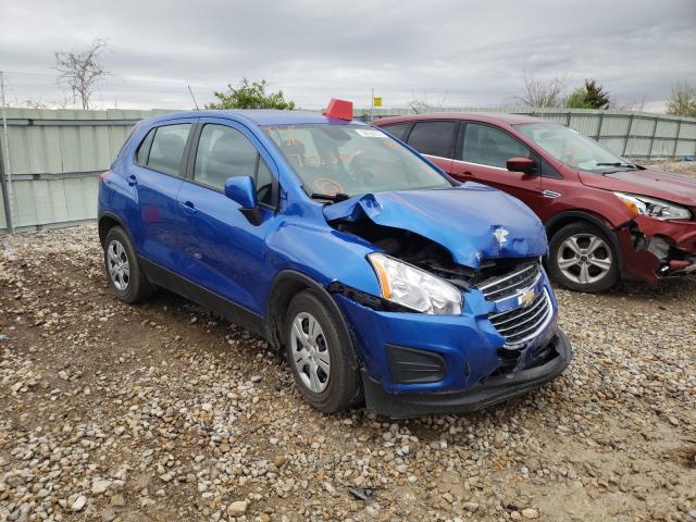 chevrolet trax ls 2016 kl7cjksb3gb758348