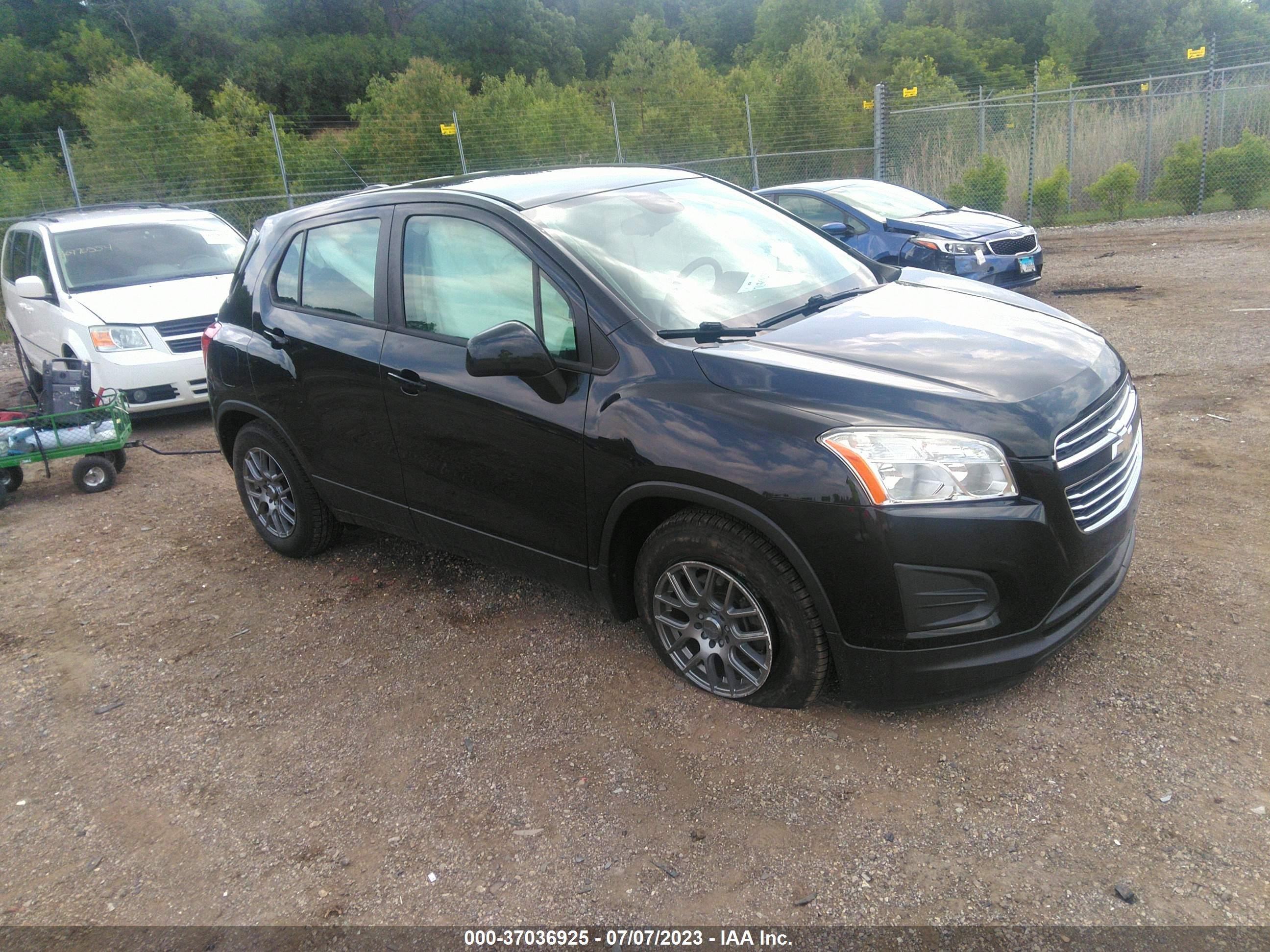 chevrolet trax 2015 kl7cjksb4fb097931