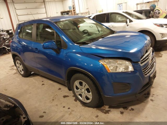 chevrolet trax 2016 kl7cjksb4gb591627