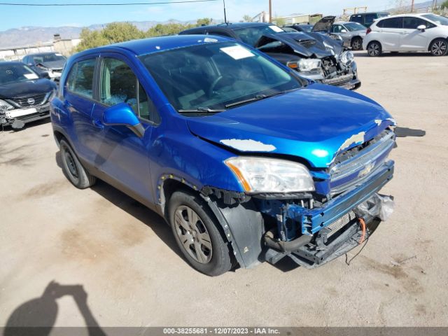 chevrolet trax 2016 kl7cjksb5gb549175