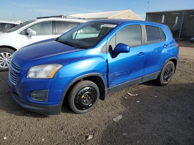 chevrolet trax ls 2015 kl7cjksb6fb200234