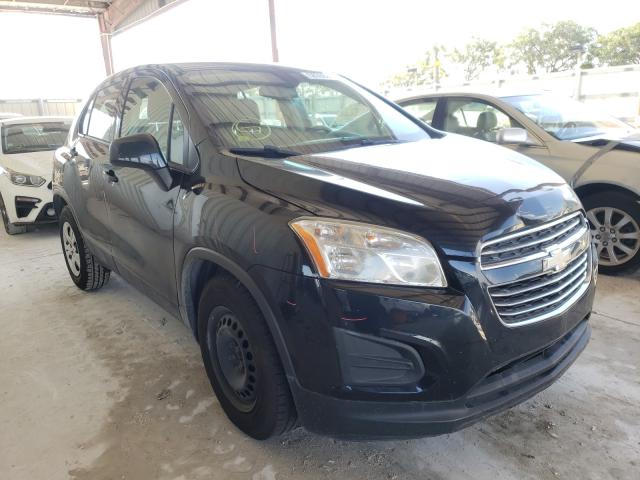 chevrolet trax ls 2016 kl7cjksb6gb668787