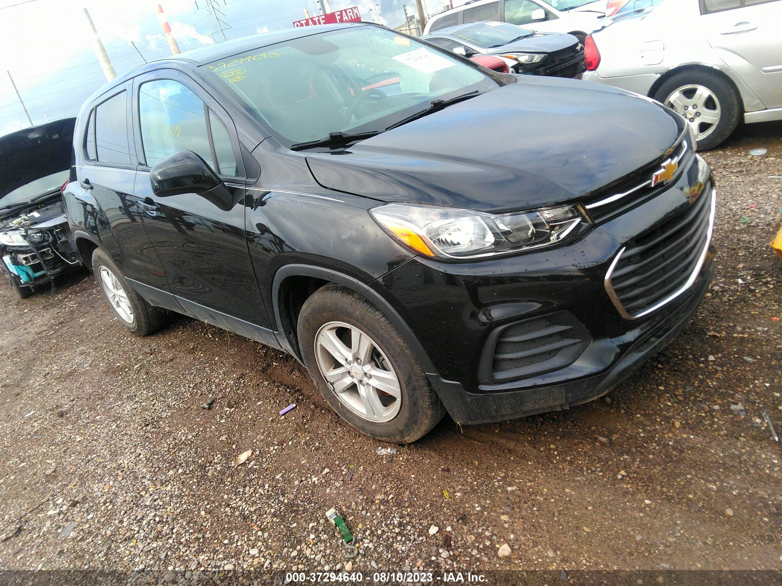 chevrolet trax 2020 kl7cjksb7lb086983