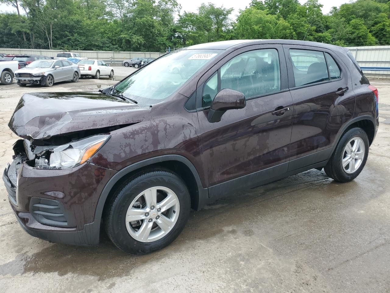 chevrolet trax 2021 kl7cjksb8mb303166