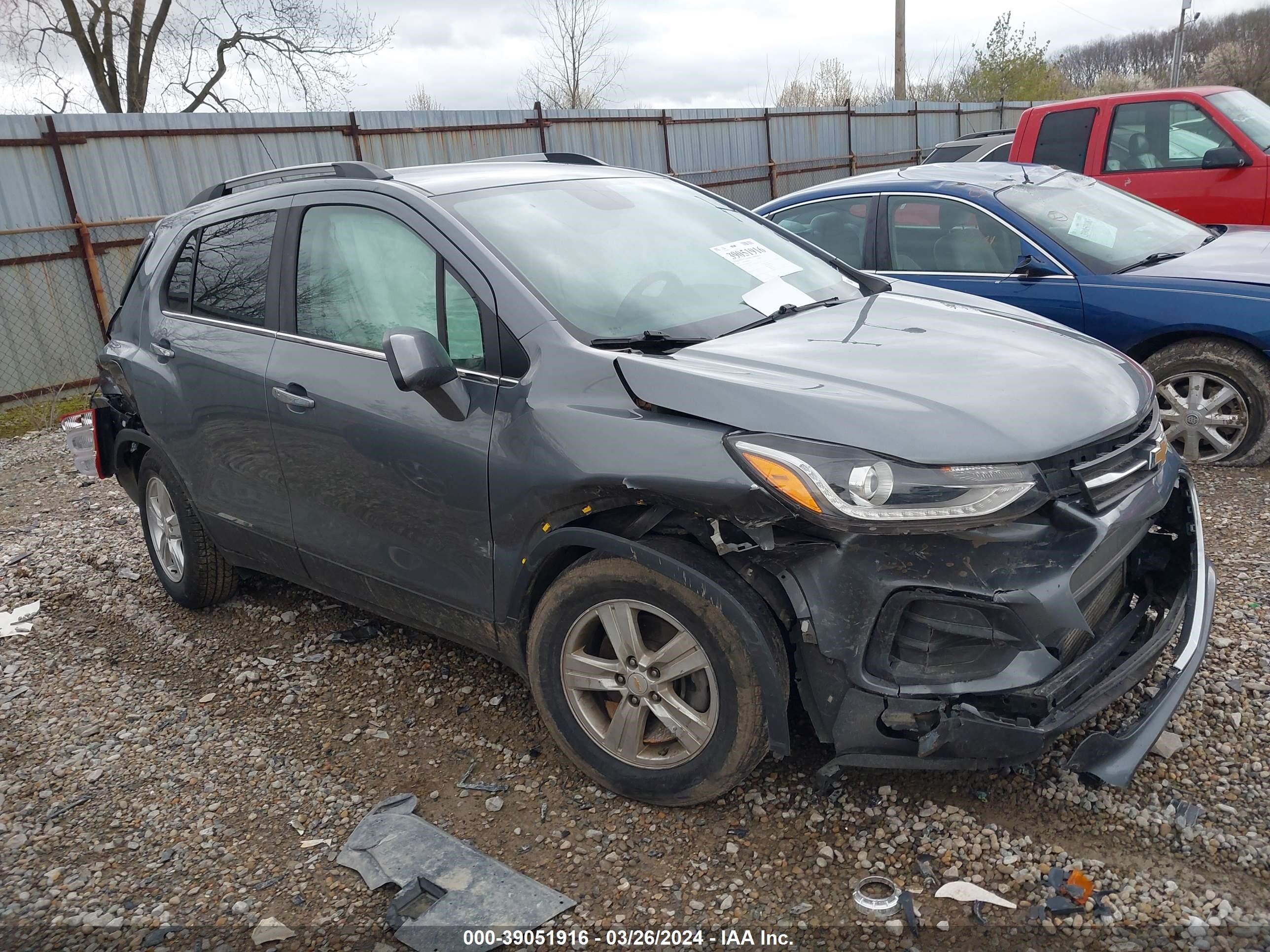 chevrolet trax 2019 kl7cjlsb5kb904912