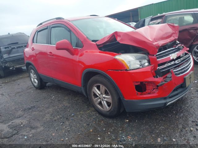 chevrolet trax 2016 kl7cjlsb6gb578352