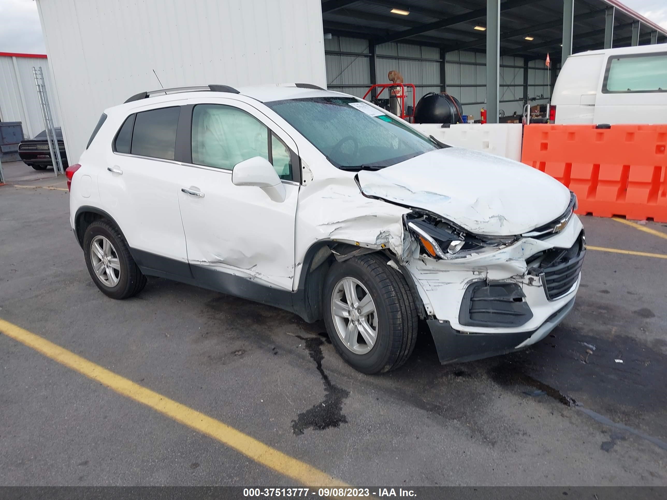 chevrolet trax 2020 kl7cjlsb6lb074104