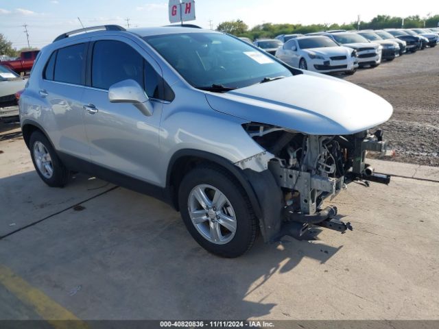 chevrolet trax 2019 kl7cjlsb7kb811020