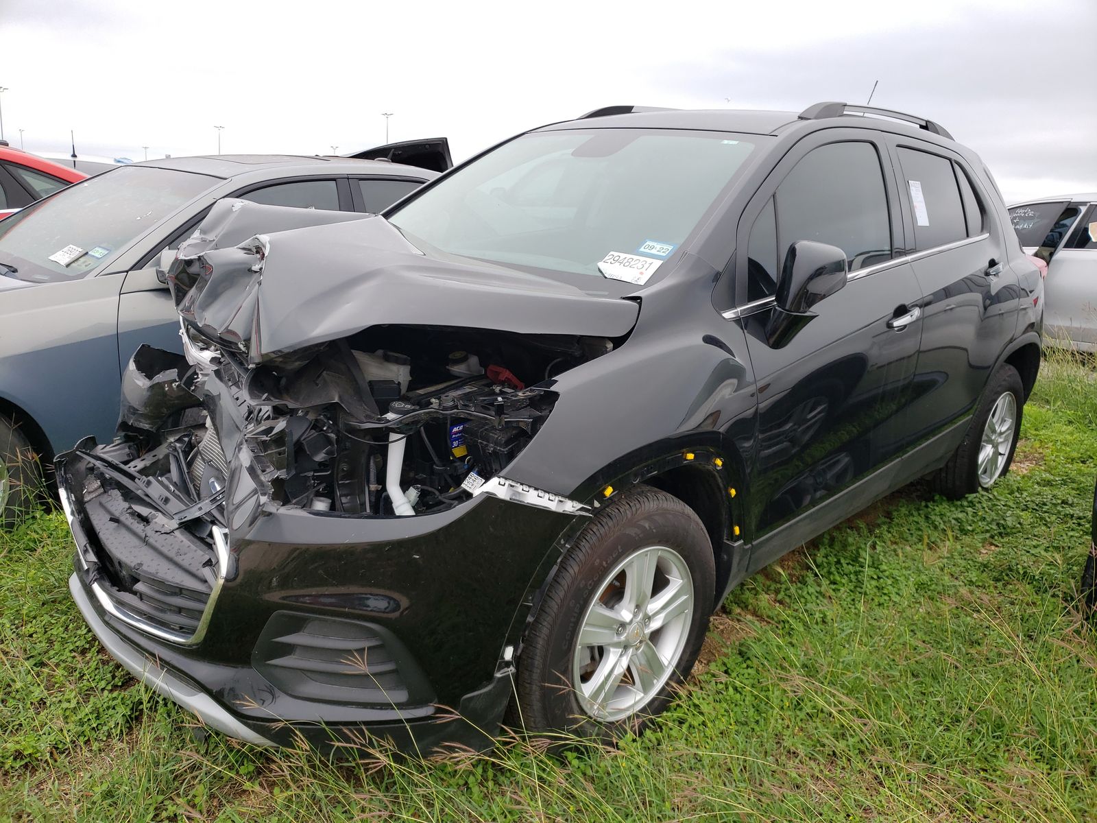 chevrolet trax fwd 2020 kl7cjlsb7lb065928