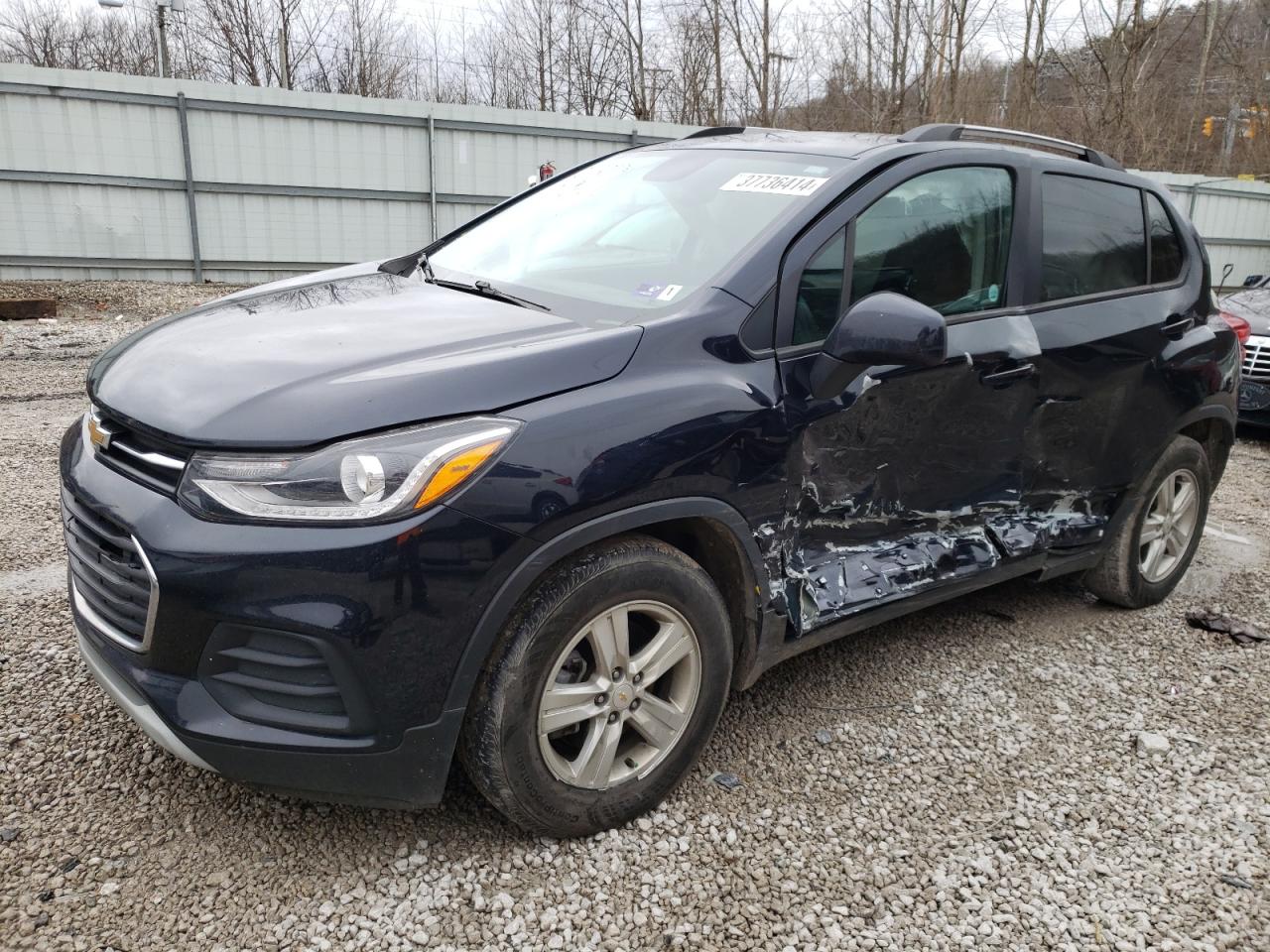 chevrolet trax 2021 kl7cjlsb7mb312253