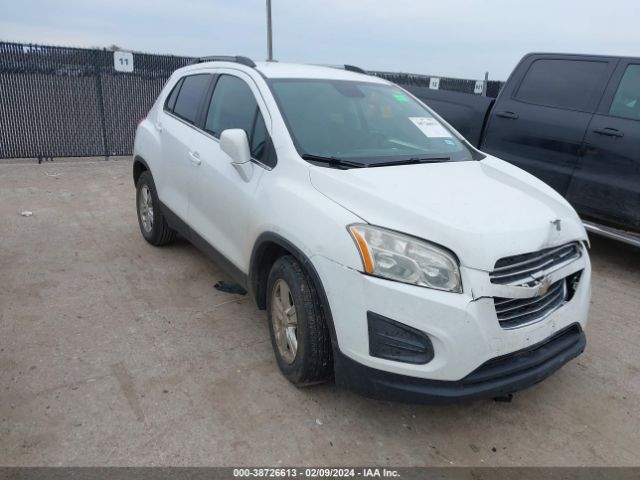 chevrolet trax 2016 kl7cjlsb8gb659904