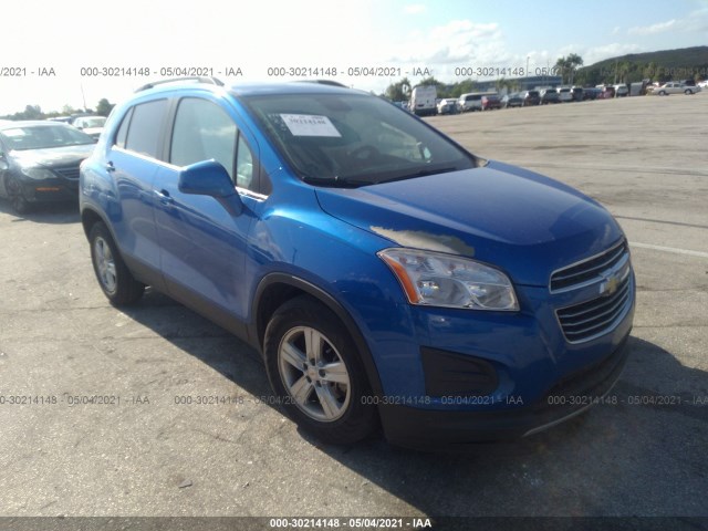 chevrolet trax 2016 kl7cjlsb8gb682115