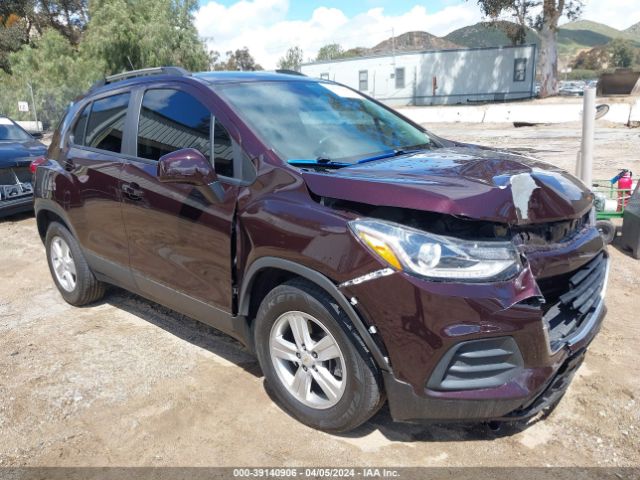 chevrolet trax 2021 kl7cjlsb8mb340482