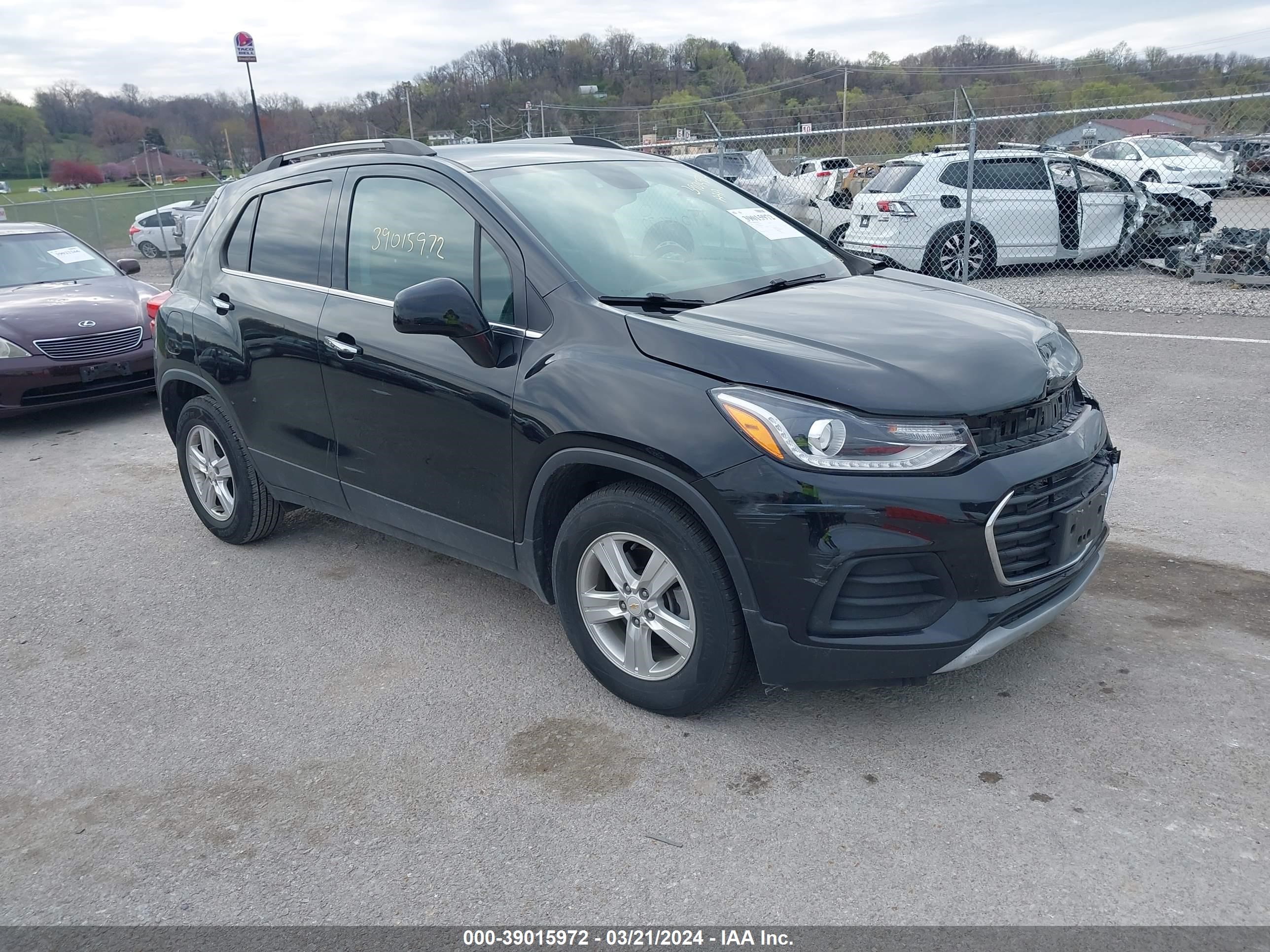 chevrolet trax 2019 kl7cjlsbxkb847445