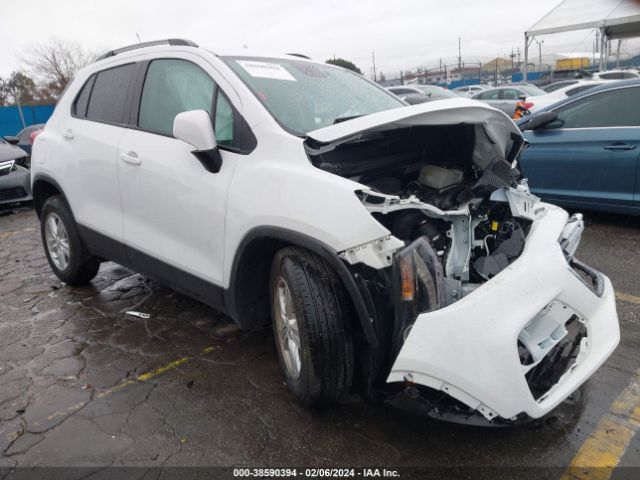 chevrolet trax 2022 kl7cjlsm2nb502416