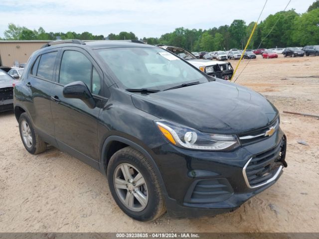 chevrolet trax 2021 kl7cjlsmxmb369662