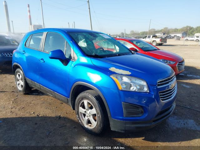 chevrolet trax 2016 kl7cjnsb1gb758429