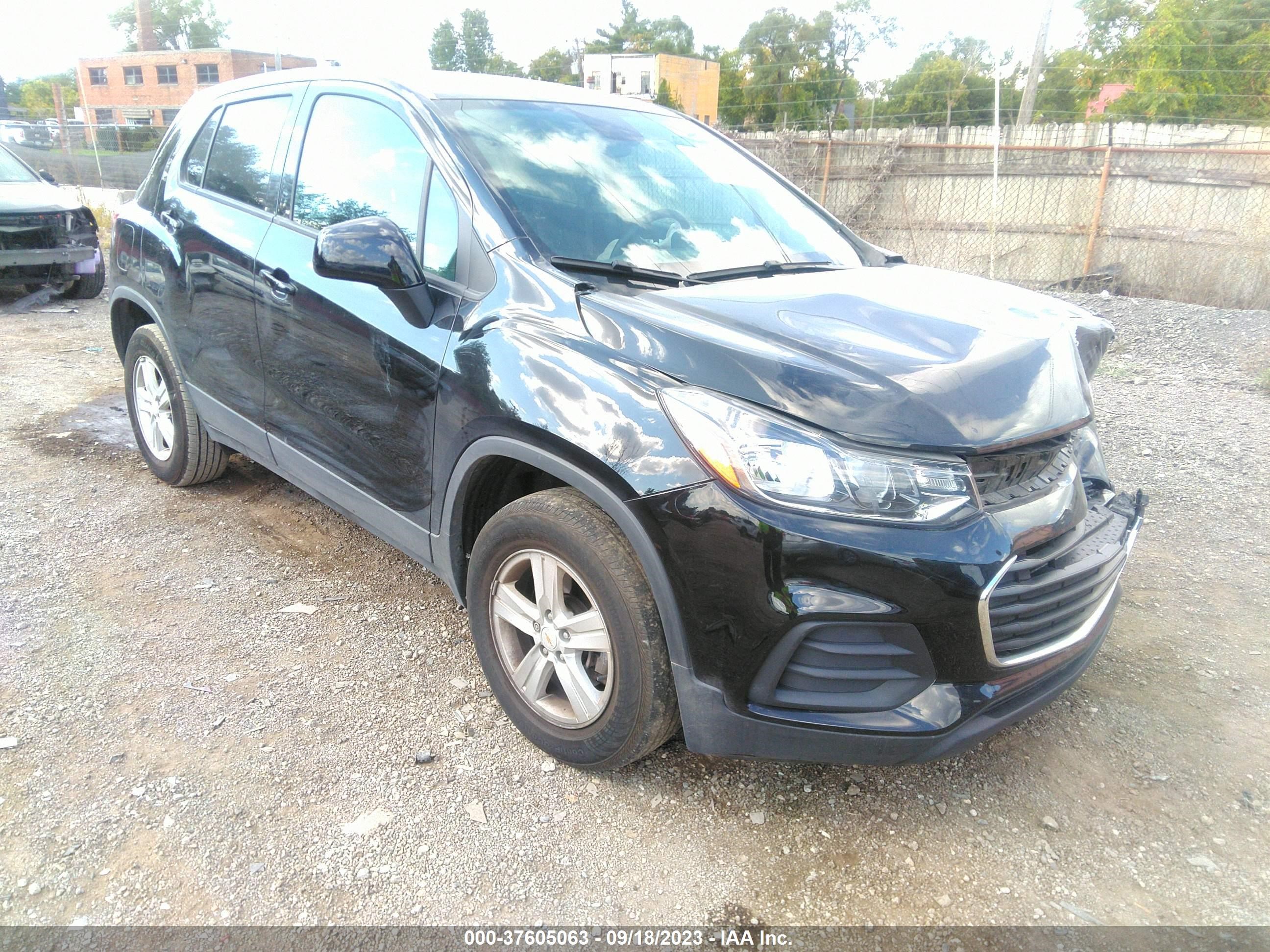 chevrolet trax 2021 kl7cjnsb2mb349223